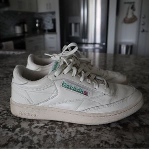 Reebok Off White Club C 85 Vintage Shoes